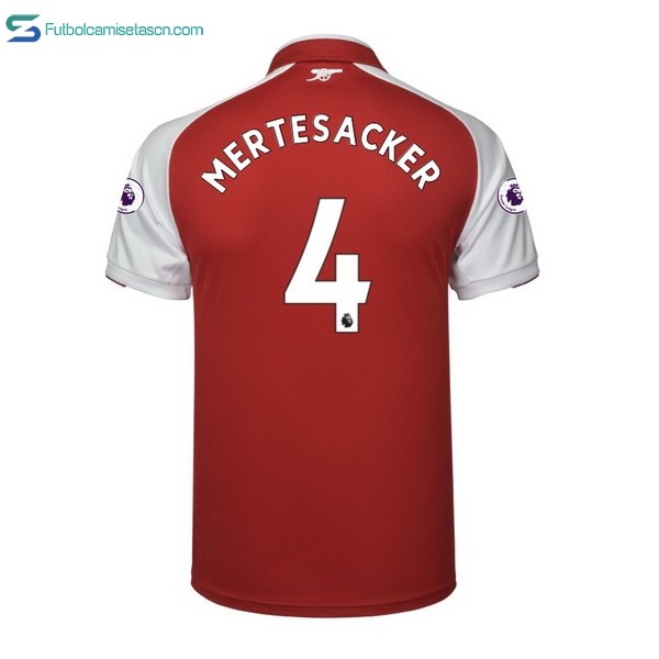Camiseta Arsenal 1ª Mertesacker 2017/18